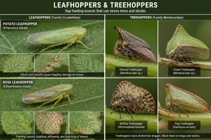 leaf and tree hoppers
